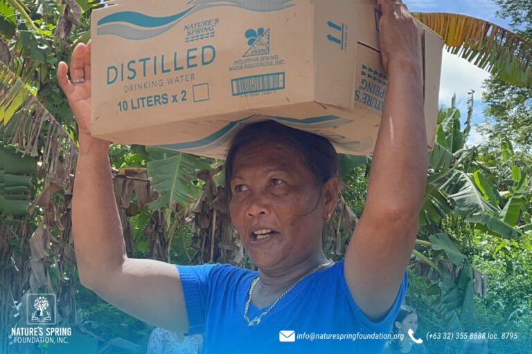 NSFI Partners Deliver 121,800 Liters of Safe Water to Typhoon Tino Survivors