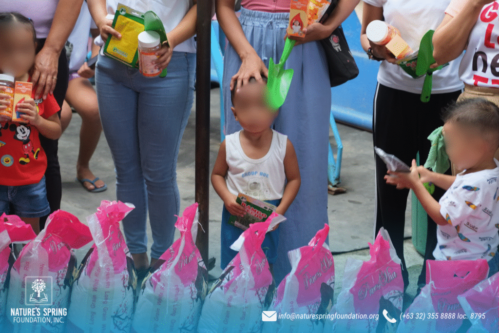 NSFI and World Vision Celebrate Nutrition Month with Umapad Day Care Families