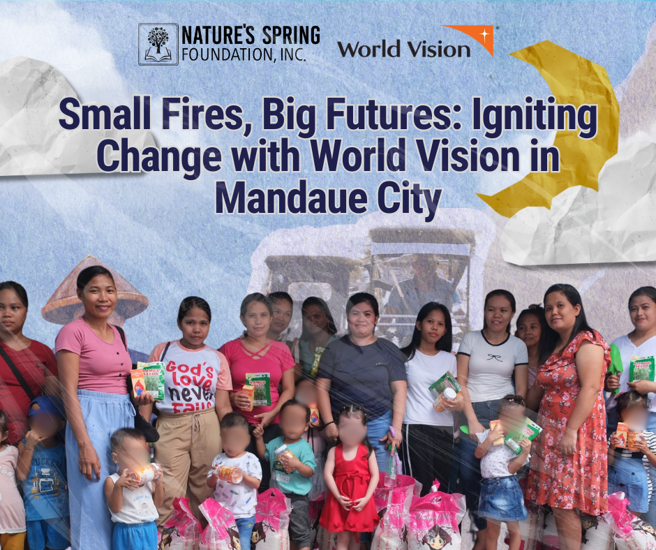 Small Fires, Big Futures: Igniting Change with World Vision in Mandaue City